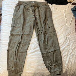 Love, fire green cargo pants